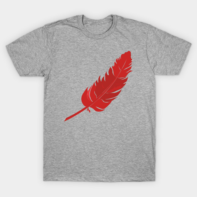 Red Parrot Feather